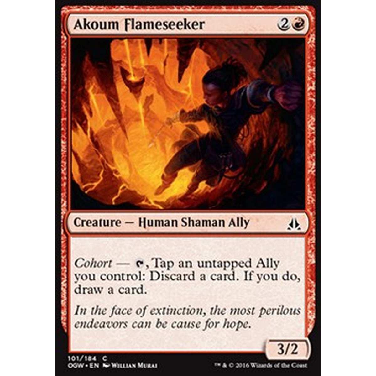 Akoum Flameseeker - Cercafiamme di Akoum - [OGW] [NM] [Foil]