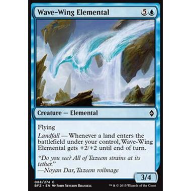 Wave-Wing Elemental - Elementale delle Onde Alate - [BFZ] [NM] [Foil]