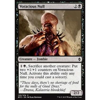 Voracious Null - Nullo Vorace - [BFZ] [NM] [Foil]