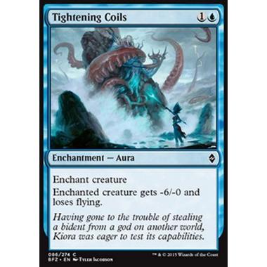 Tightening Coils - Spire Serrate - [BFZ] [NM] [Foil]