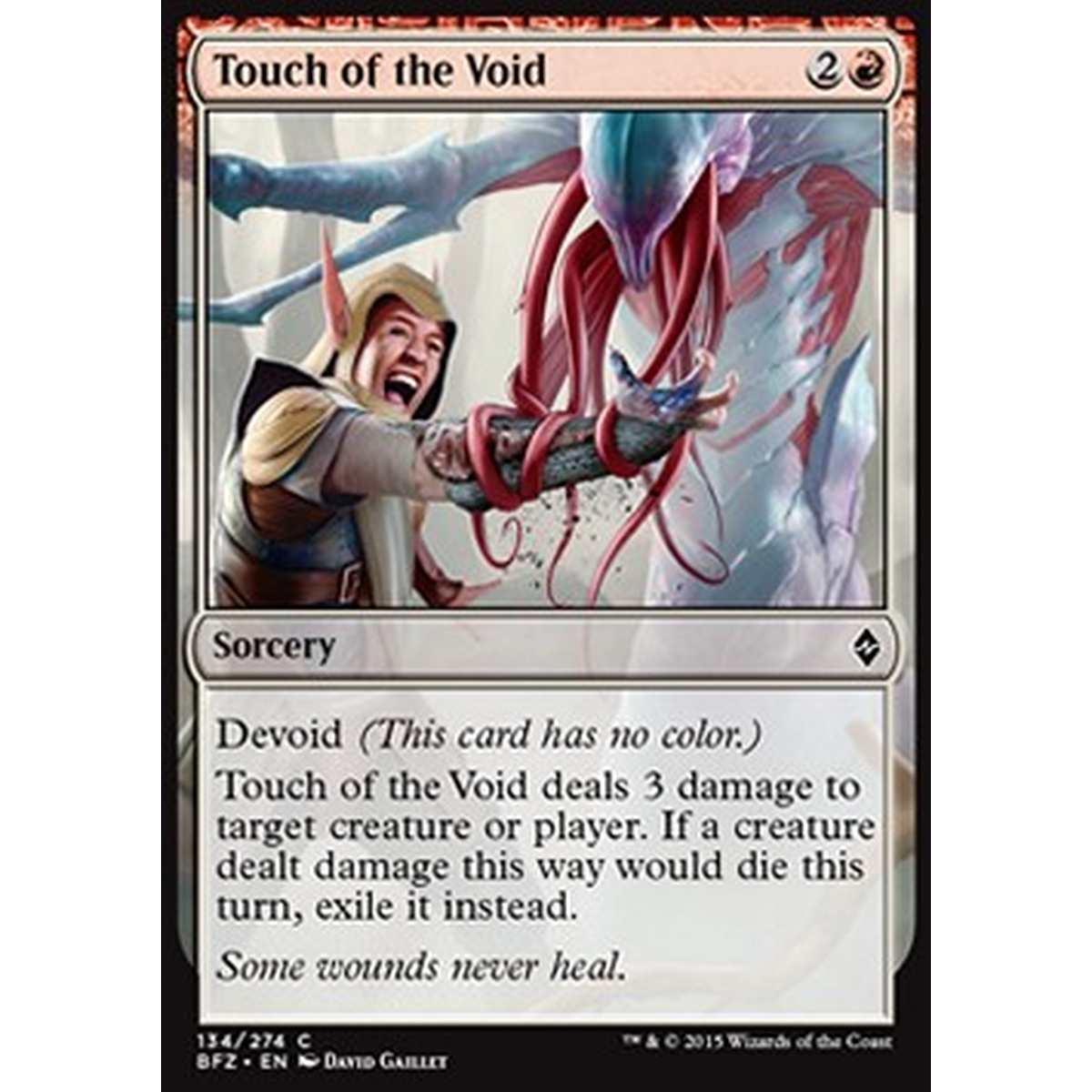 Touch of the Void - Tocco del Vuoto - [BFZ] [NM] [Foil]