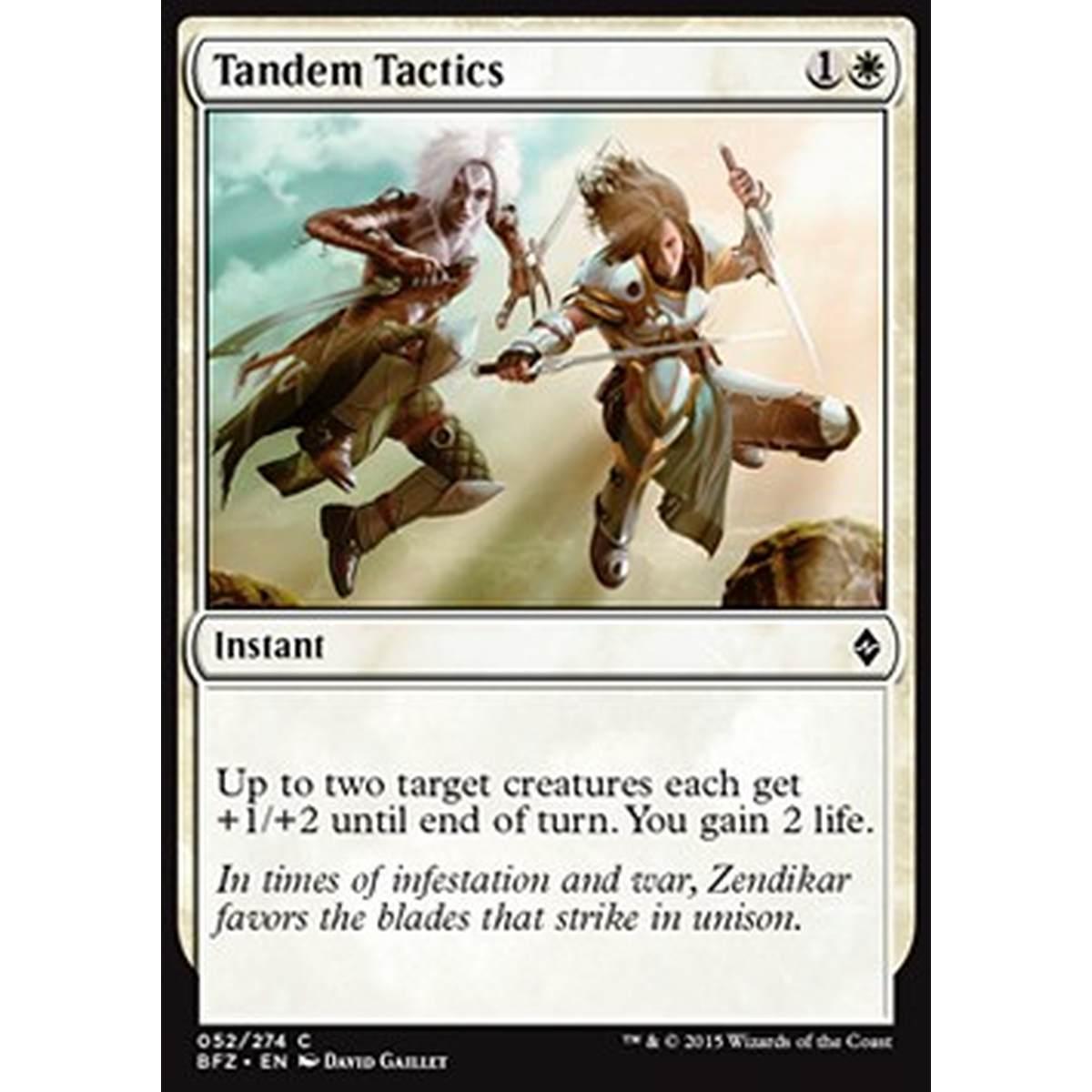Tandem Tactics - Tattiche di Coppia - [BFZ] [NM] [Foil]