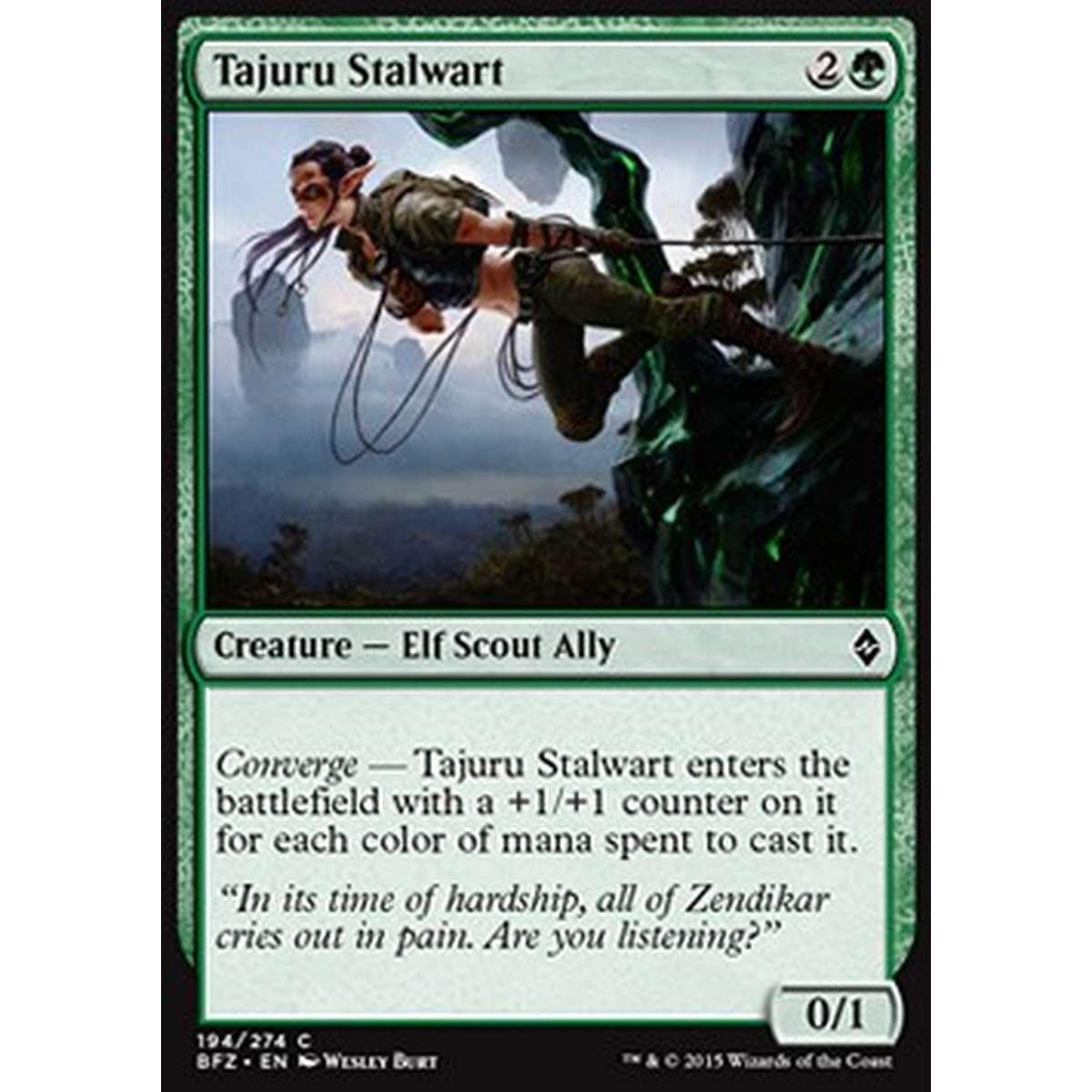 Tajuru Stalwart - Tajuru Risoluta - [BFZ] [NM] [Foil]