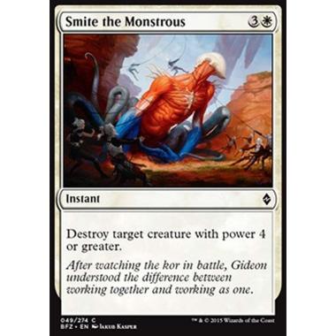 Smite the Monstrous - Punire i Mostruosi - [BFZ] [NM] [Foil]