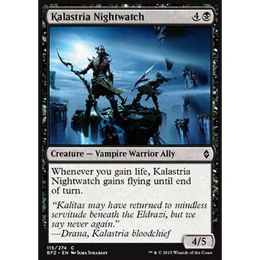 Kalastria Nightwatch - Guardia Notturna di Kalastria - [BFZ] [NM] [Foil]