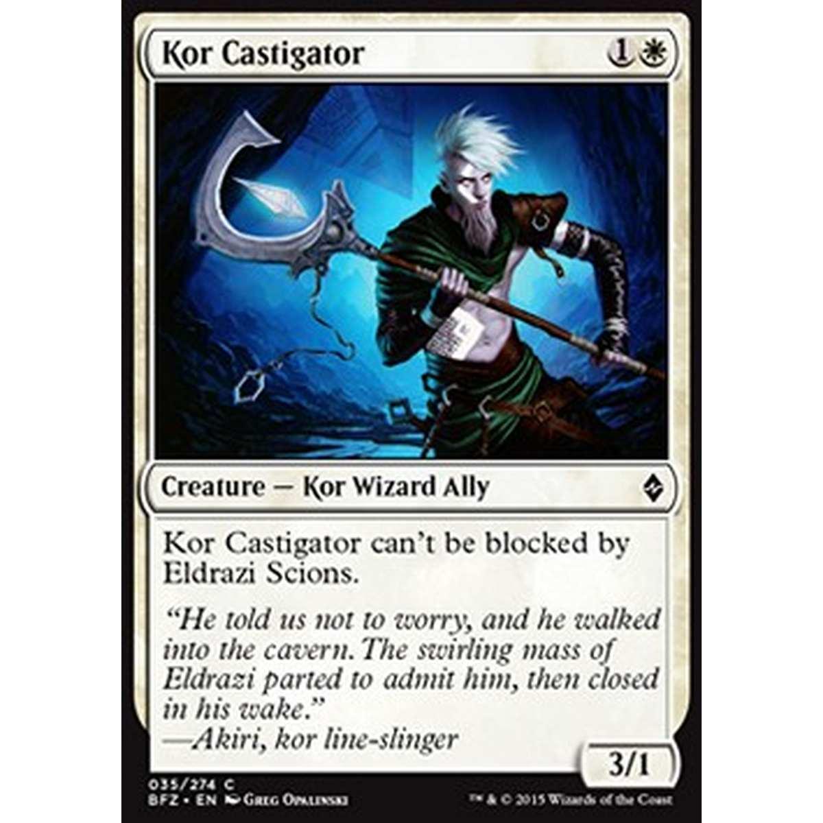 Kor Castigator - Punitore Kor - [BFZ] [NM] [Foil]