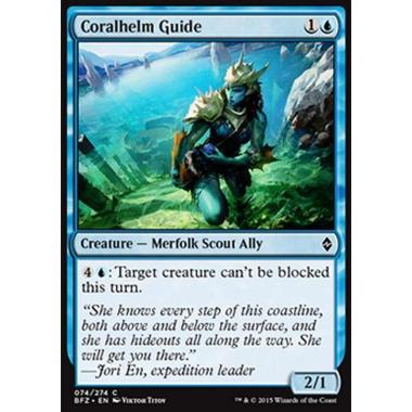 Coralhelm Guide - Guida dall'Elmo Corallino - [BFZ] [NM] [Foil]