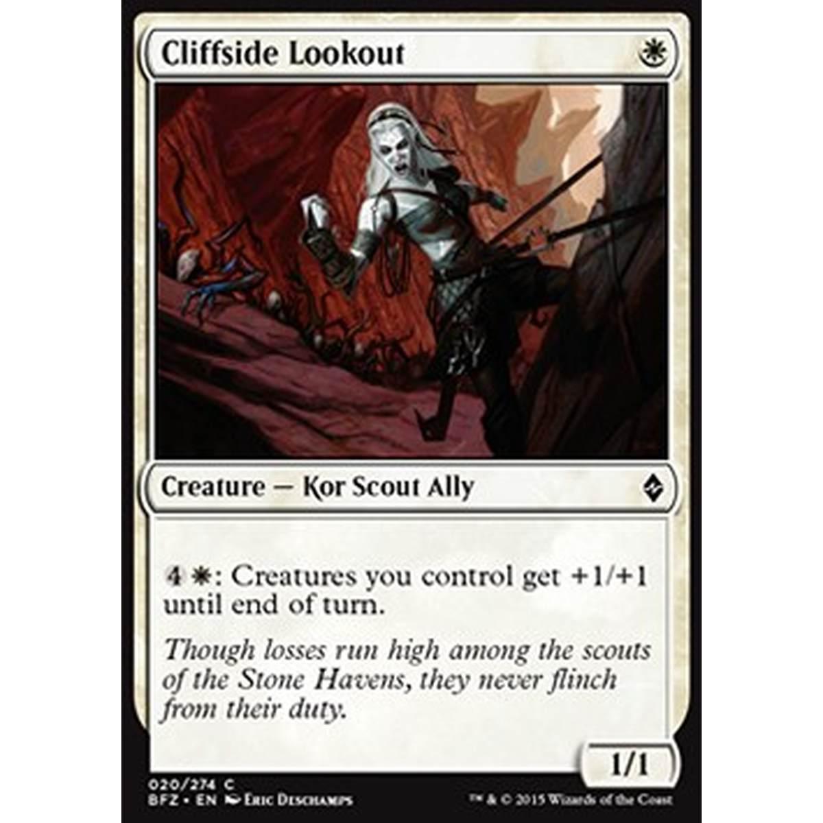 Cliffside Lookout - Vedetta dei Dirupi - [BFZ] [NM] [Foil]