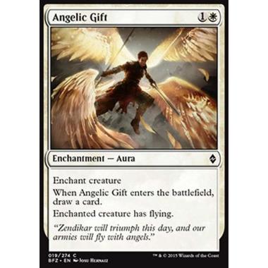 Angelic Gift - Dono Angelico - [BFZ] [NM] [Foil]