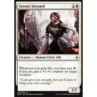 Serene Steward - Guardiana Serena - [BFZ] [NM] [Foil]