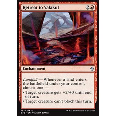 Retreat to Valakut - Ritirata verso Valakut - [BFZ] [NM] [Foil]