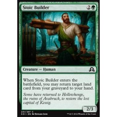 Stoic Builder - Costruttore Tenace - [SOI] [NM] [Foil]