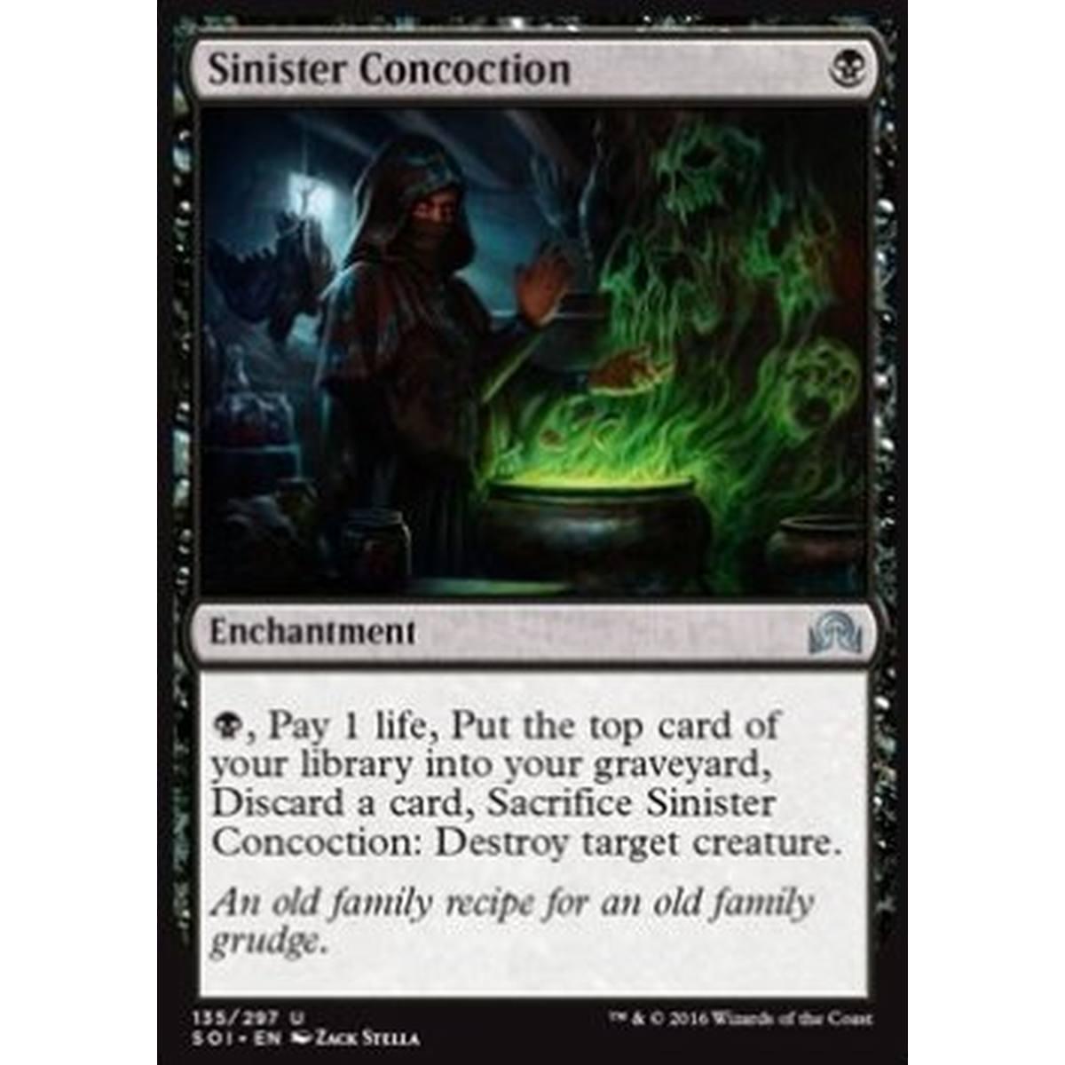 Sinister Concoction - Intruglio Sinistro - [SOI] [NM] [Foil]