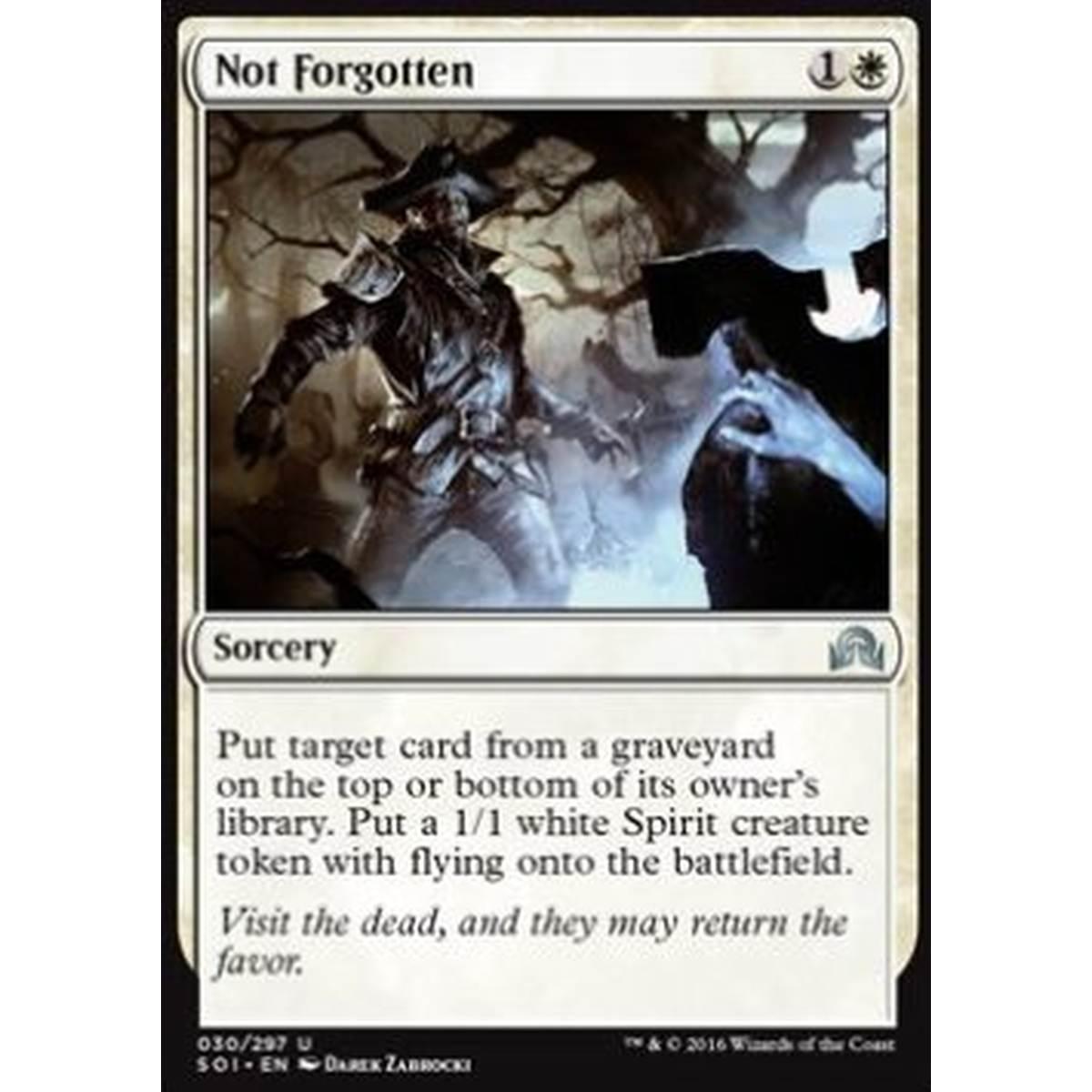 Not Forgotten - Mai Dimenticato - [SOI] [NM] [Foil]