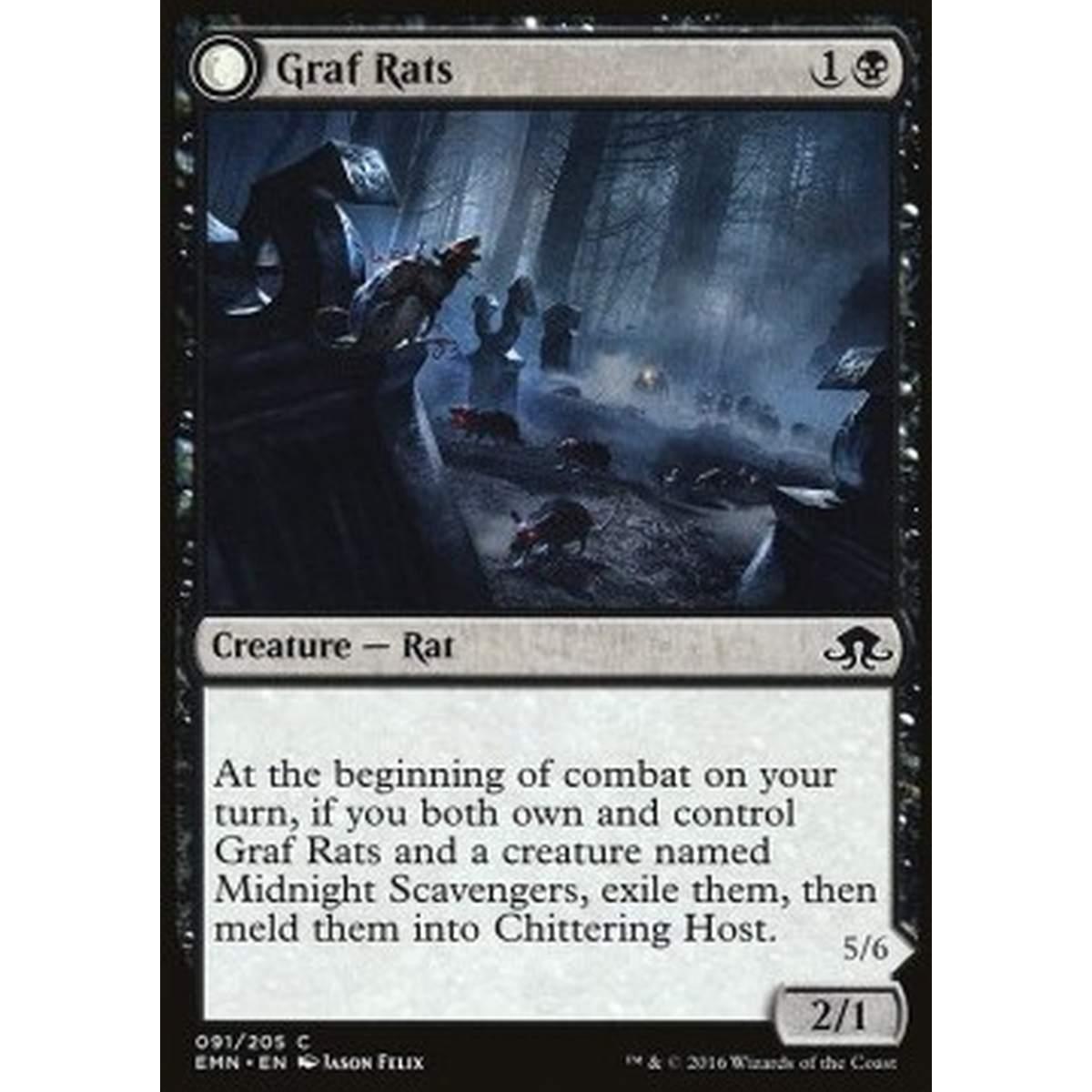 Graf Rats / Chittering Host - Ratti del Cimitero / Orda Squittente - [EMN] [NM] [Foil]