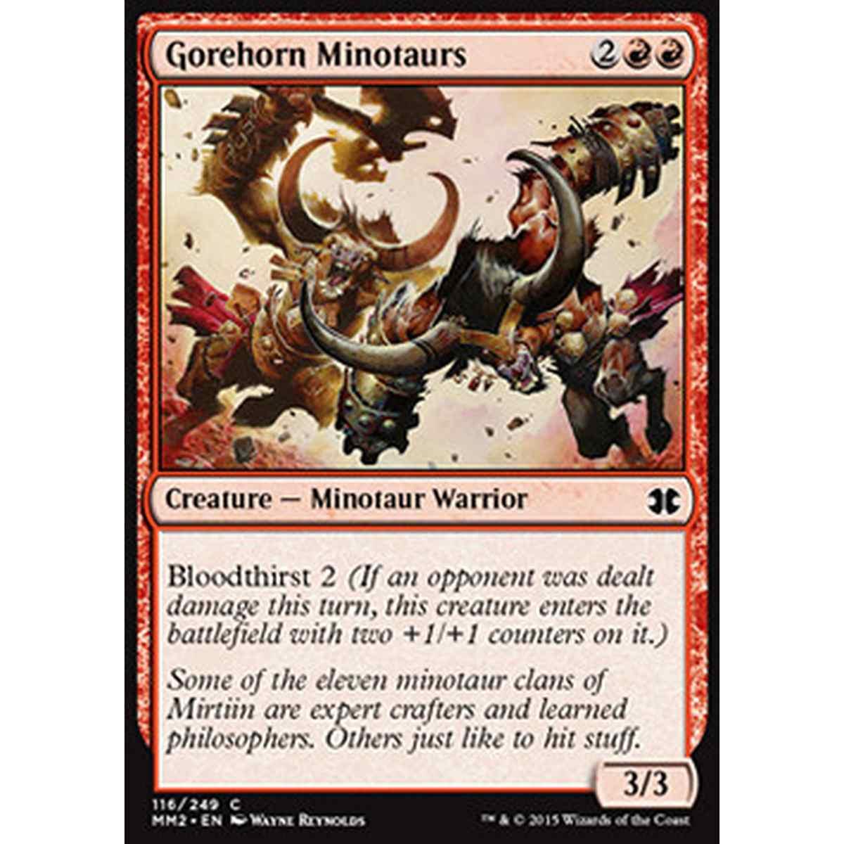 Gorehorn Minotaurs - Gorehorn Minotaurs - [MM2] [NM] [Foil]
