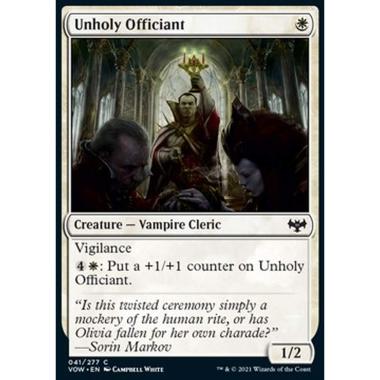 Unholy Officiant - Officiante Sacrilego - [VOW] [NM]
