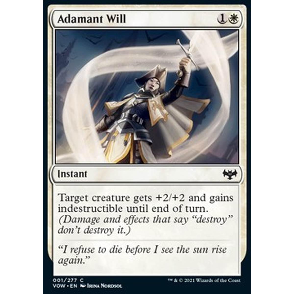 Adamant Will - VolontÃ Adamantina - [VOW] [NM]