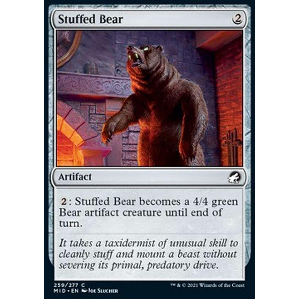 Stuffed Bear - Orso Imbalsamato - [MID] [NM]