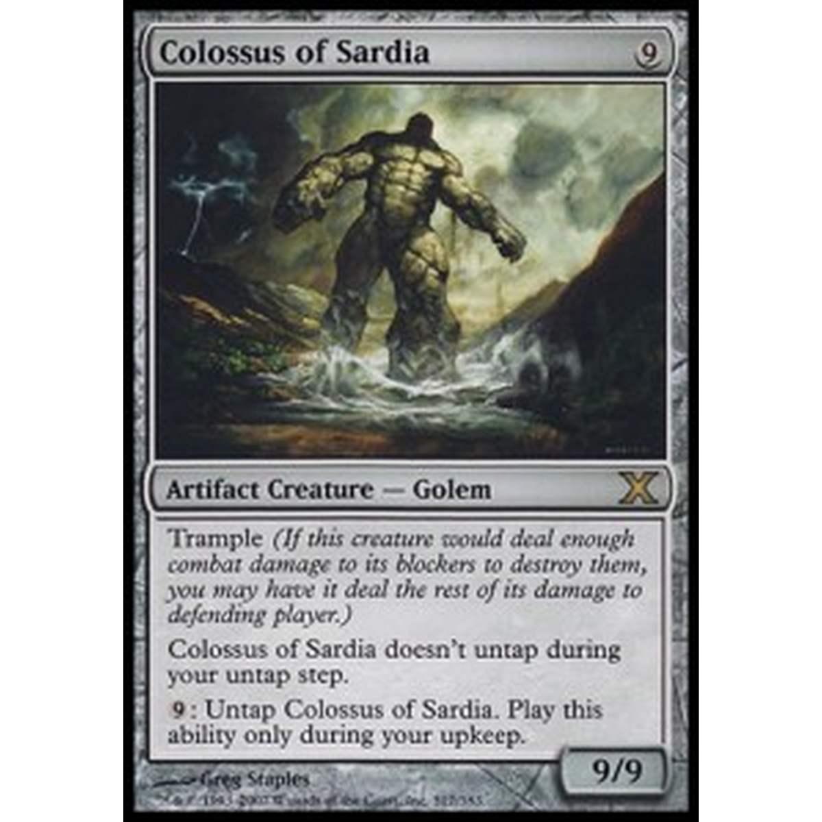 Colossus of Sardia - Colosso di Sardia - [10E] [NM]