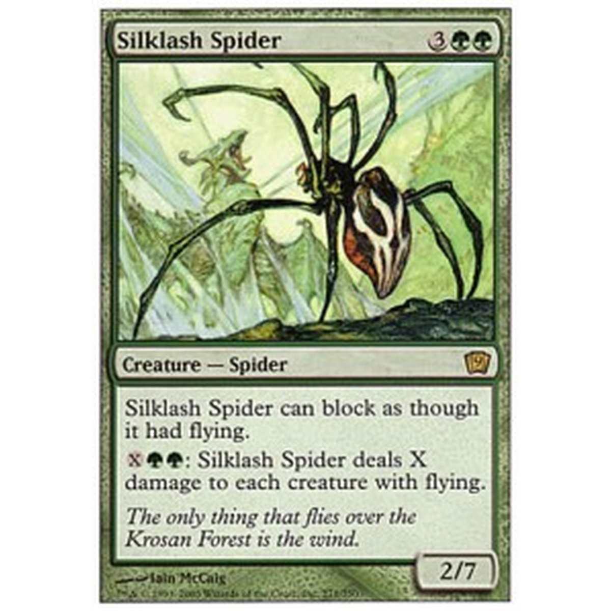 Silklash Spider - Ragno Setafrusta - [9ED] [EX]