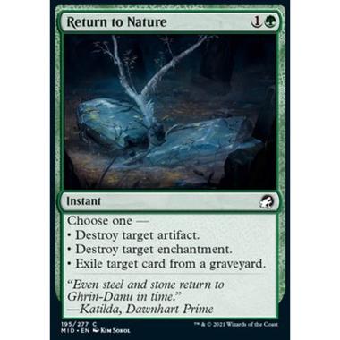Return to Nature - Restituire alla Natura - [MID] [NM]