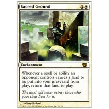 Sacred Ground - Sacred Ground - [8ED] [EX]