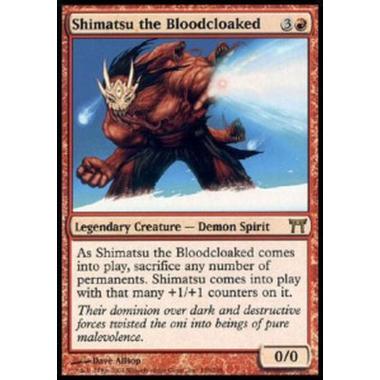 Shimatsu the Bloodcloaked - Shimatsu the Bloodcloaked - [CHK] [NM]