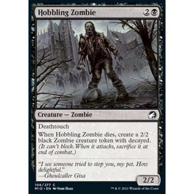 Hobbling Zombie - Zombie Zoppicante - [MID] [NM]