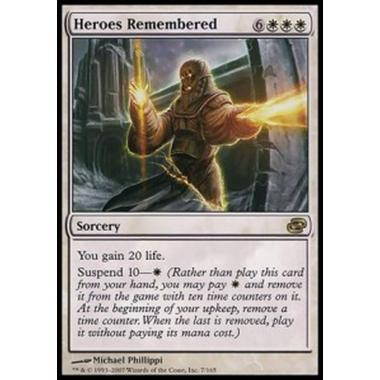 Heroes Remembered - Eroi Ricordati - [PLC] [EX]