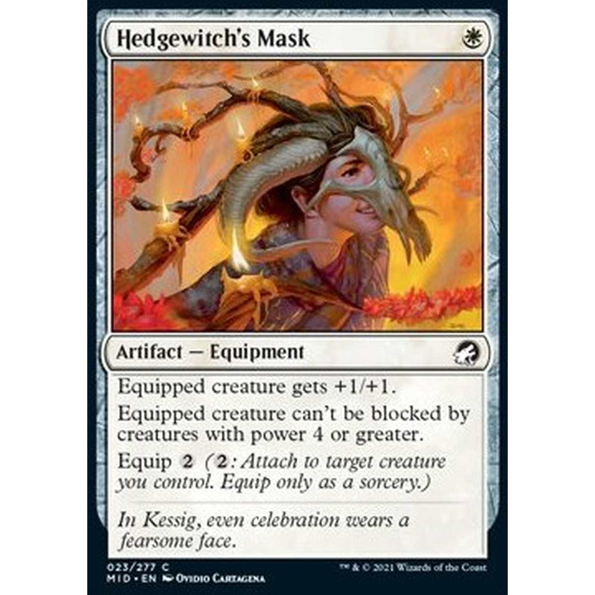 Hedgewitch's Mask - Maschera della Strega delle Siepi - [MID] [NM]