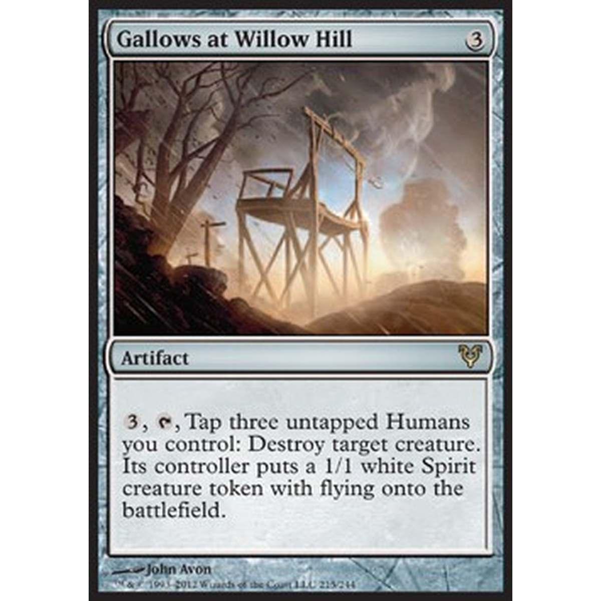 Gallows at Willow Hill - Patibolo di Colle dei Salici - [AVR] [NM] [Foil]