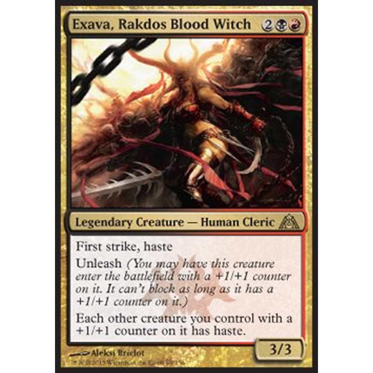 Exava, Rakdos Blood Witch - Exava, Strega di Sangue Rakdos - [DGM] [NM]