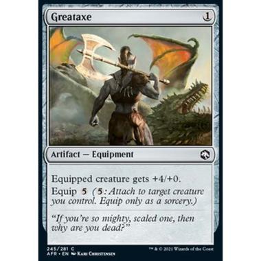 Greataxe - Ascia Bipenne - [AFR] [NM]