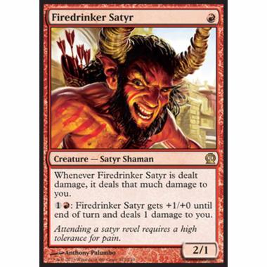 Firedrinker Satyr - Satiro Ebbro di Fuoco - [THS] [NM]