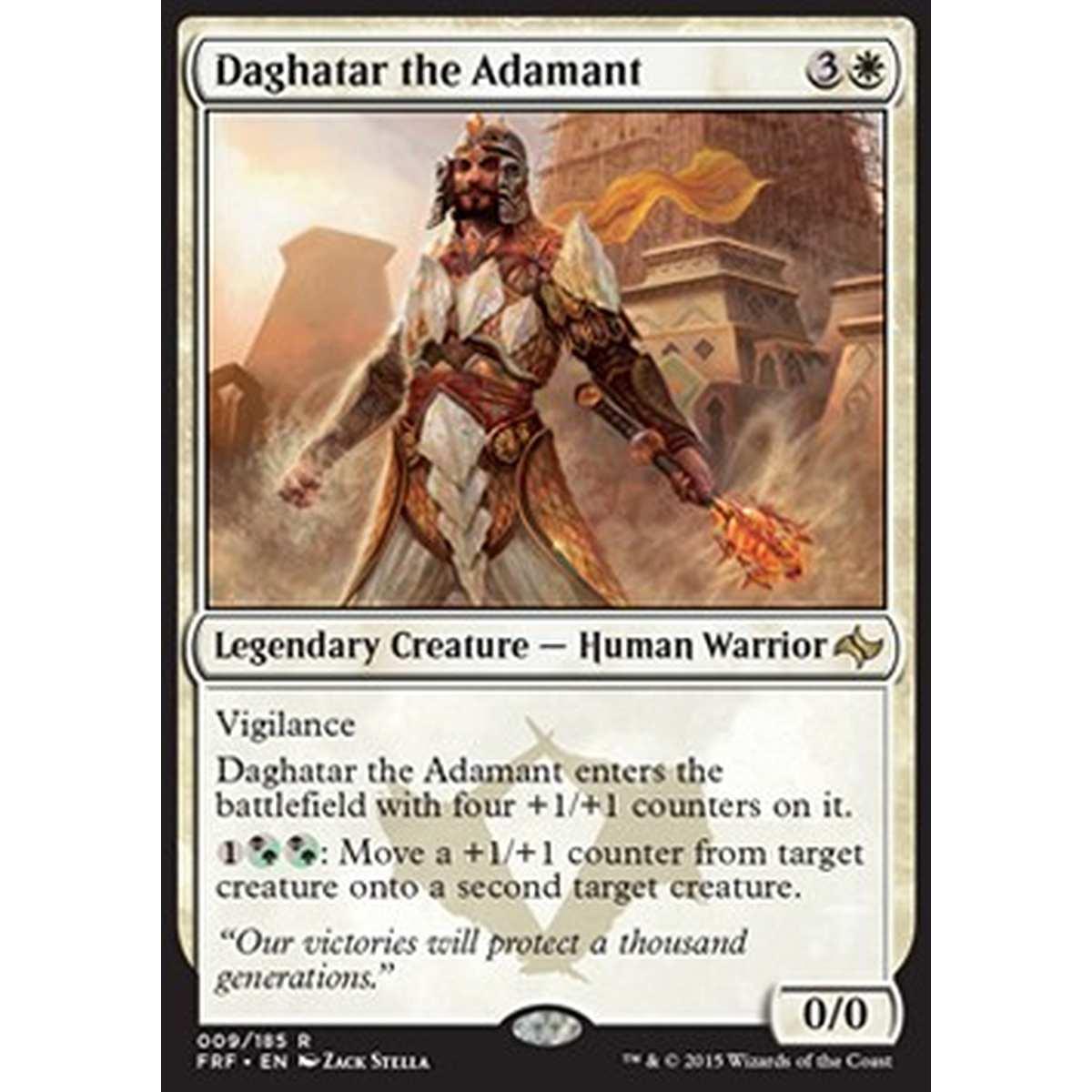 Daghatar the Adamant - Daghatar l'Irremovibile - [FRF] [NM] [Foil]