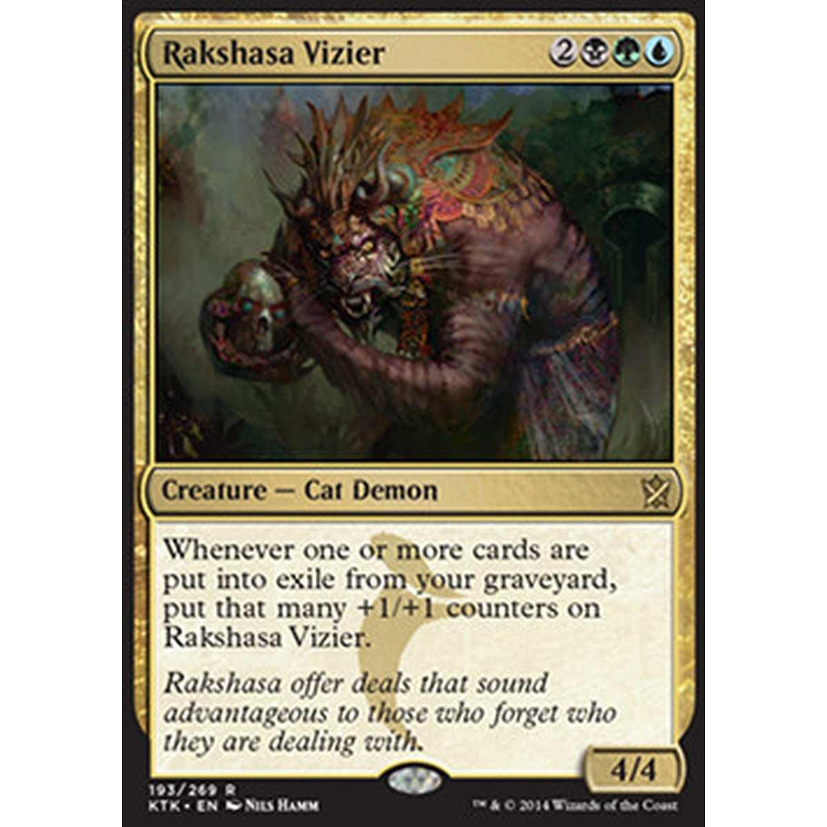 Rakshasa Vizier - Visir dei Rakshasa - [KTK] [NM] [Foil]
