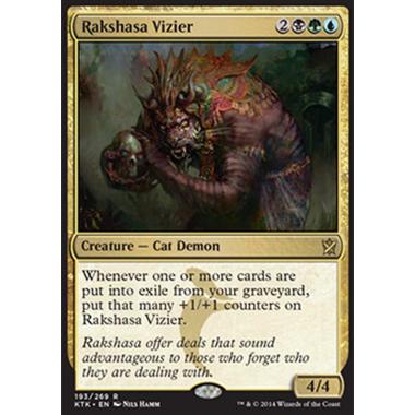 Rakshasa Vizier - Visir dei Rakshasa - [KTK] [NM] [Foil]