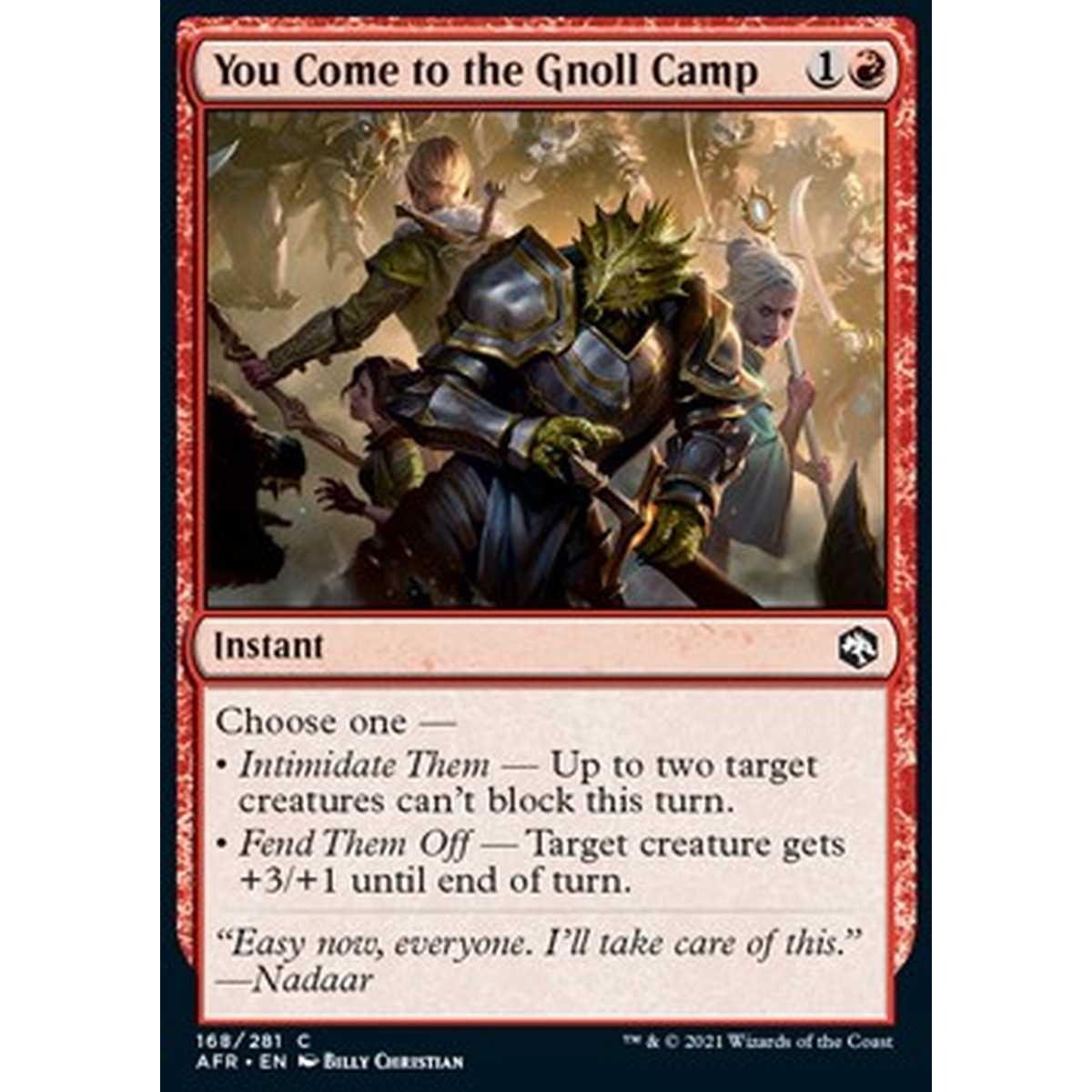 You Come to the Gnoll Camp - Arrivate all'Accampamento degli Gnoll - [AFR] [NM]