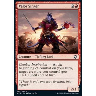 Valor Singer - Cantante del Valore - [AFR] [NM]