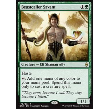 Beastcaller Savant - Evocabestie Sapiente - [BFZ] [NM]