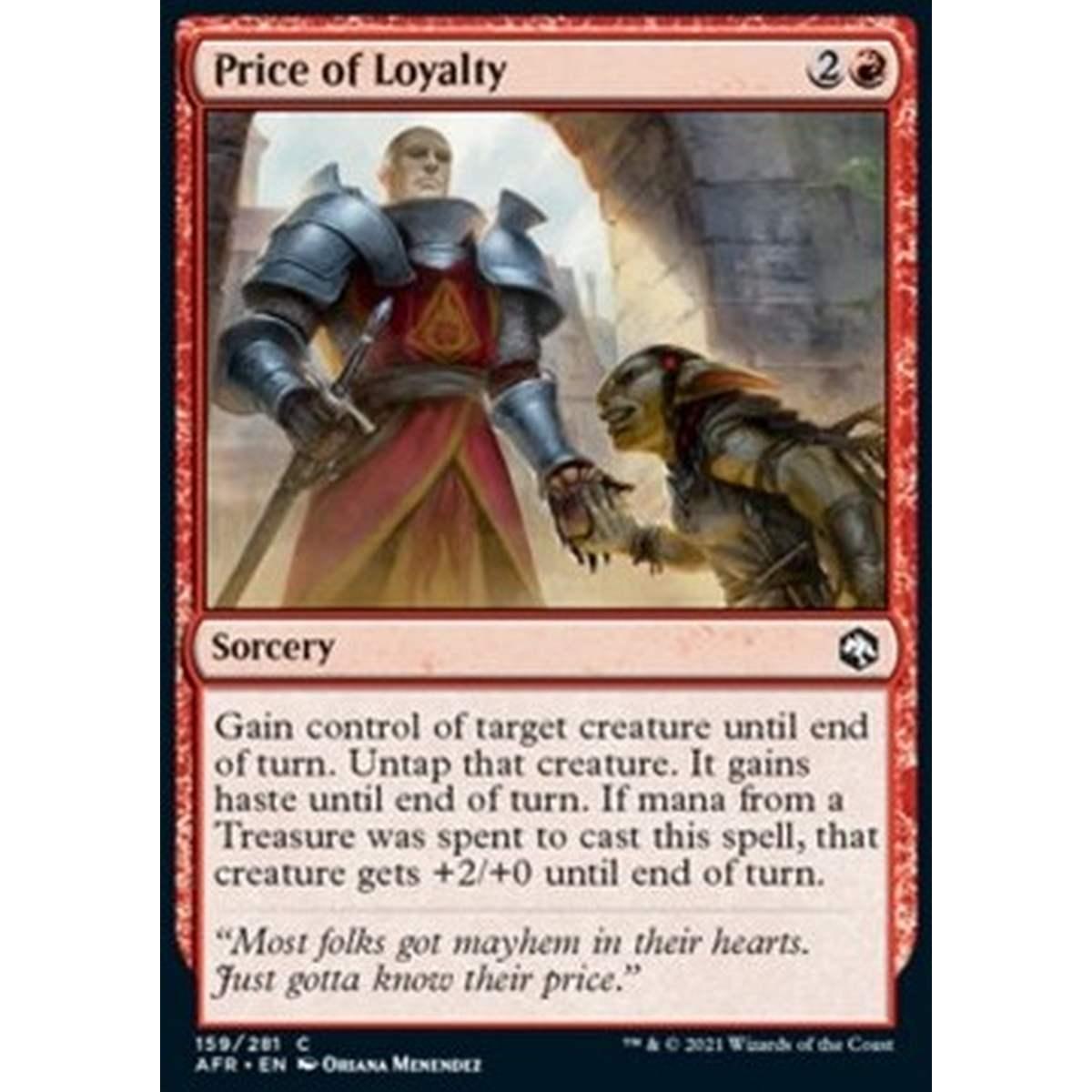 Price of Loyalty - Prezzo della LealtÃ - [AFR] [NM]