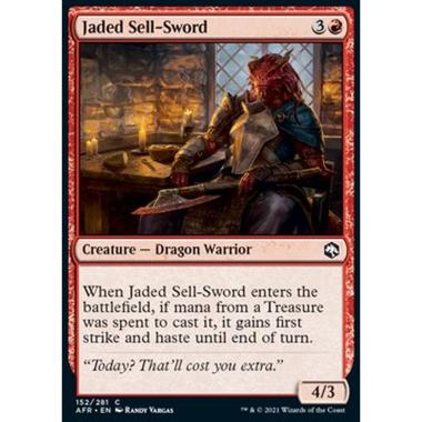 Jaded Sell-Sword - Prezzolata Impassibile - [AFR] [NM]
