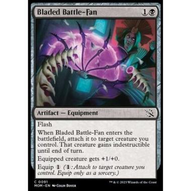 Bladed Battle-Fan - Bladed Battle-Fan - [MOM] [NM] [Foil]
