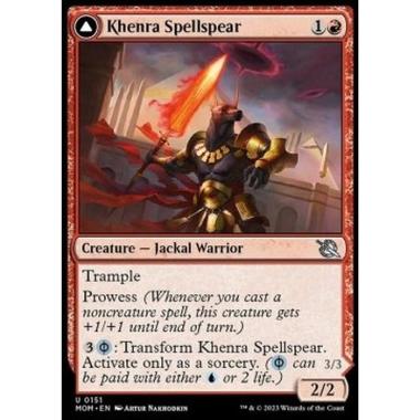 Khenra Spellspear // Gitaxian Spellstalker - Khenra Spellspear // Gitaxian Spellstalker - [MOM] [NM] [Foil]