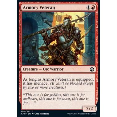 Armory Veteran - Veterana dell'Armeria - [AFR] [NM]