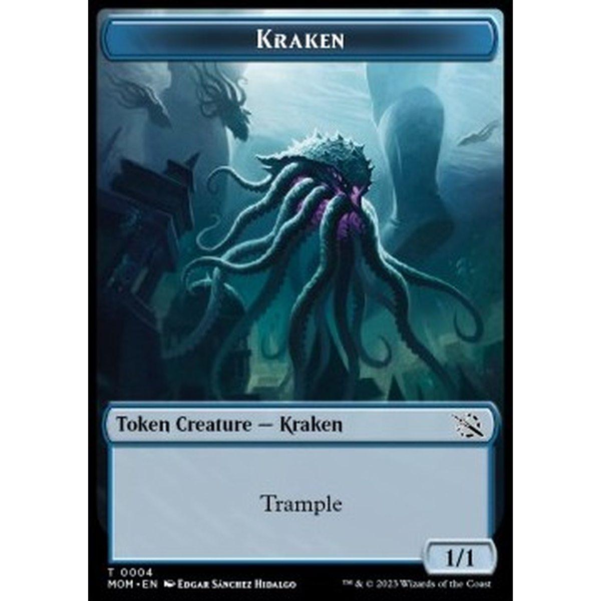 Kraken Token (Blue 1/1) - Kraken Token (Blue 1/1) - [XMOM] [NM]