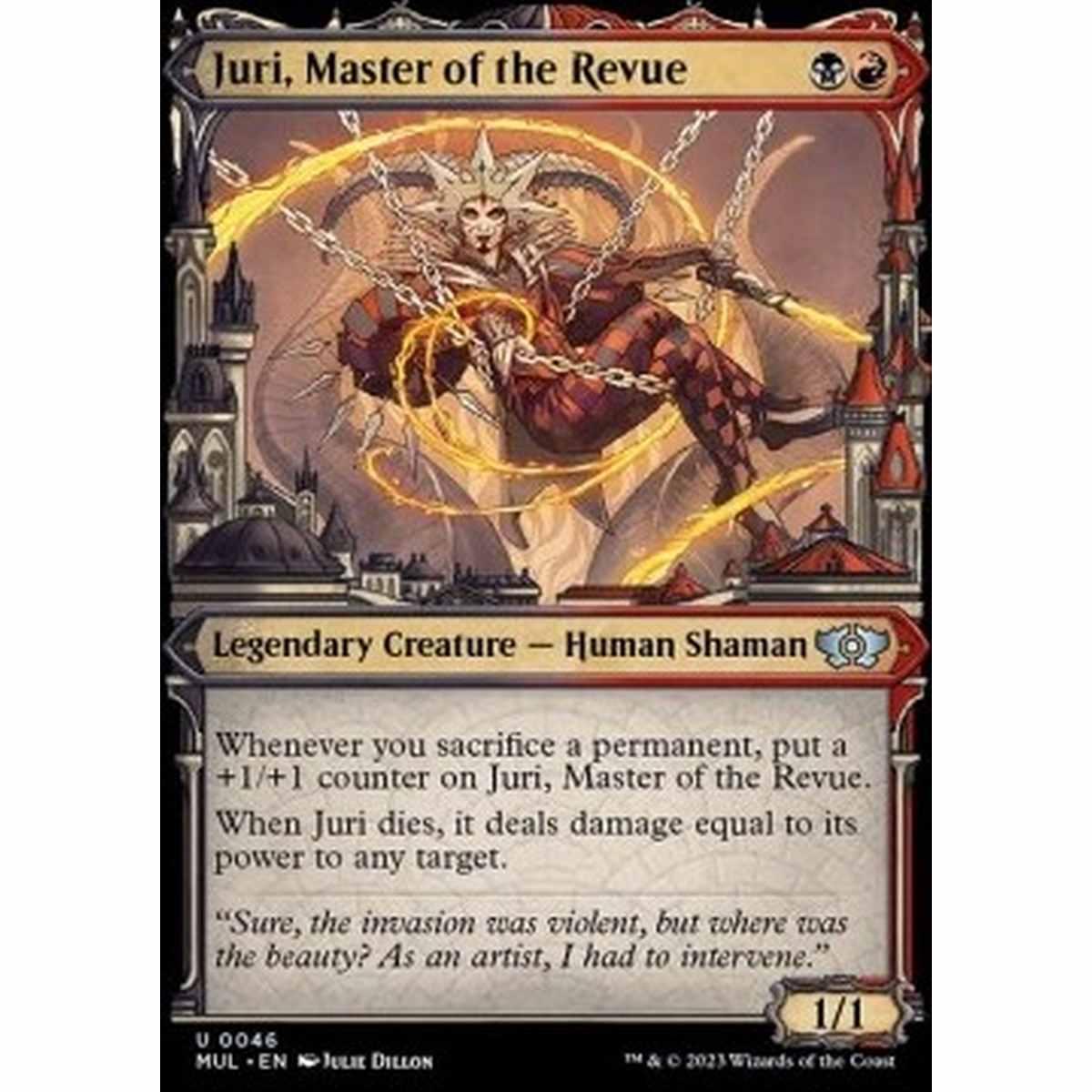 Juri, Master of the Revue (V.1) - Juri, Master of the Revue (V.1) - [MUL] [EX] [Foil]