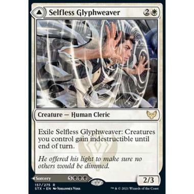 Selfless Glyphweaver // Deadly Vanity - Selfless Glyphweaver // Deadly Vanity - [STX] [NM]