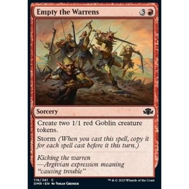 Empty the Warrens - Empty the Warrens - [DMR] [NM] [Foil]